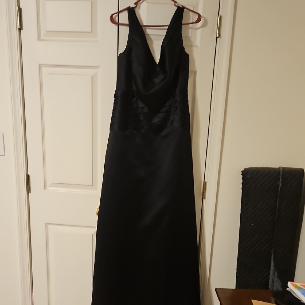 Jordan Black Backless Dress